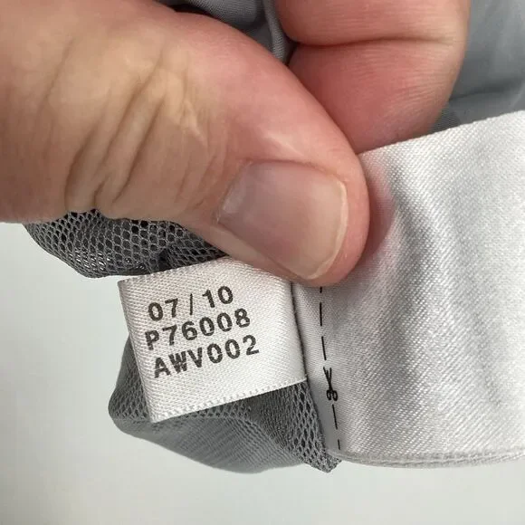 Men's Adidas‎ 1/4 Zip Climaproof Golf Jacket Windbreaker Tan - Flaw - Picture 9 of 13